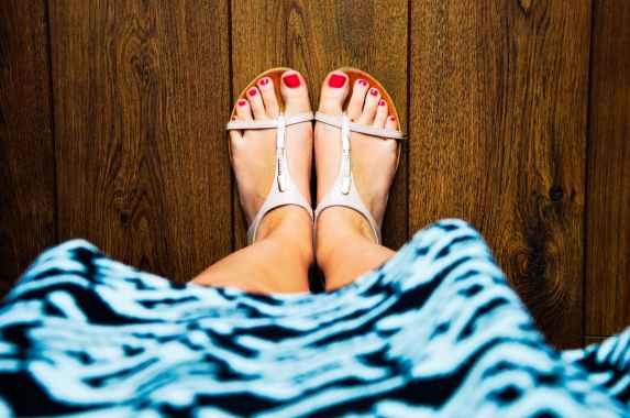 feet summer dress sandals